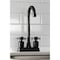 Kingston Brass KB8490DX Bar Faucet, Matte Black KB8490DX - alternate 2